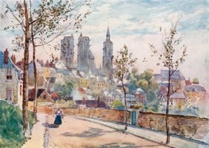 Laon från boulevarderna av Herbert Menzies Marshall