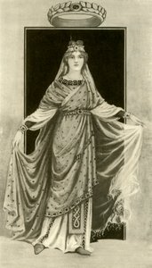 A Noble Lady of the Sixth Century, A.D., 1924. av Herbert Norris