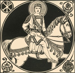 Kejsaren Justinianus, 1924. av Herbert Norris