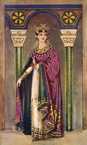Kejsarinnan Theodora - Sjätte århundradet, A.D., 1924.