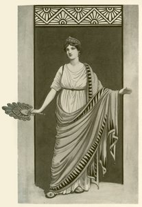 Himationen. Ett plagg som användes i Grekland och Rom mellan 550 f.Kr. och 300 e.Kr., 1924.