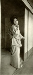 A Maid of Fair Japan, 1910. av Herbert Ponting
