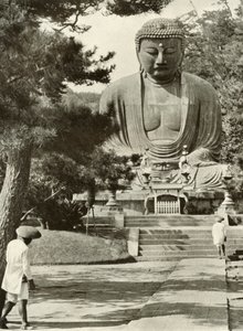 Amida, Buddha, 1910. av Herbert Ponting