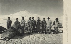 Captain Scotts South Pole Expedition. The Southern Party 1911.  av Herbert Ponting