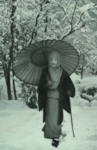 December i Japan, 1910. av Herbert Ponting