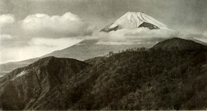 Herr Fuji, 1910. av Herbert Ponting