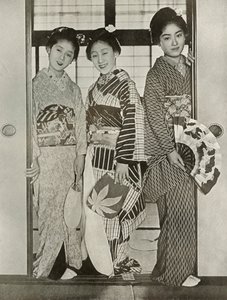 Geisha, 1910. av Herbert Ponting