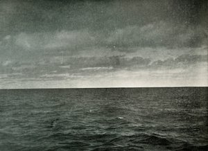 Ice Blink Over the Barrier, c19101913, 1913 av Herbert Ponting
