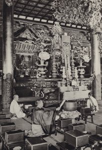 Japan 1920-talet: Vikter, bläckfisk mpe (Butst) (s/v p het) av Herbert Ponting
