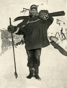 Underofficer Crean som fick Albert-medaljen, 1911, 1913 av Herbert Ponting
