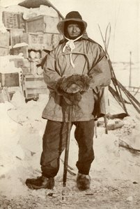 Underofficer Edgar Evans, R.N., 1911, 1913 av Herbert Ponting