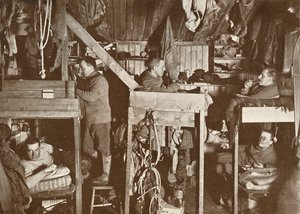The Tenements Cherry-Garrard, Bowers, Oates, Meares, Atkinson, 9 oktober 1911, 1913 av Herbert Ponting