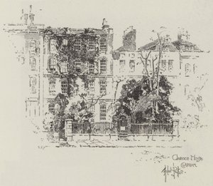 Clarence House i Clapham av Herbert Railton