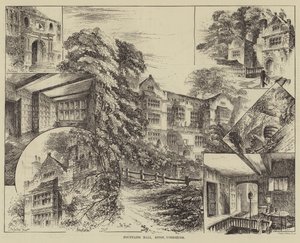 Fountains Hall, Ripon, Yorkshire av Herbert Railton