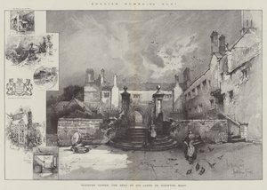 Hoghton Tower, säte för Sir James de Hoghton, Baronet