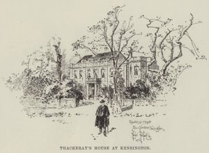Thackerays hus i Kensington av Herbert Railton