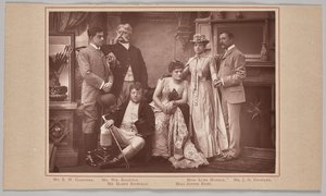 "A Run of Luck" på Drury Lane Theatre av Herbert Rose Barraud