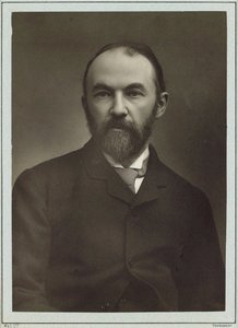 Porträtt av författaren Thomas Hardy 1840-1928. av Herbert Rose Barraud