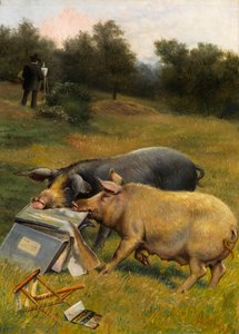God smak (olja på duk) av Herbert William Weekes