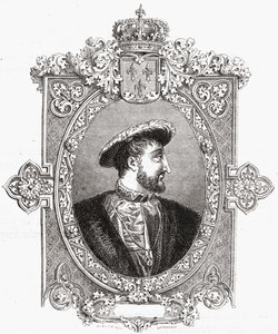 Francois I, graverad av Pannemaker-Ligny, från 