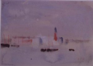 Venedig från lagunen av Hercules Brabazon Brabazon