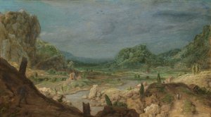 River Valley, ca 1626-30 av Hercules Segers