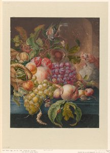 fruktstilleben av Herman Henstenburgh (possibly)