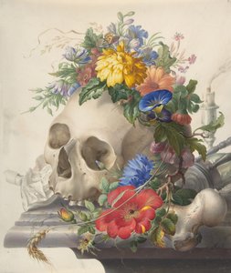 Vanitas stilleben, n.d..