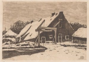 Gård med vindbrygga