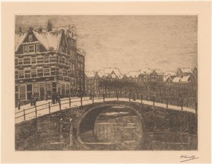 Smakfullt lås i Amsterdam