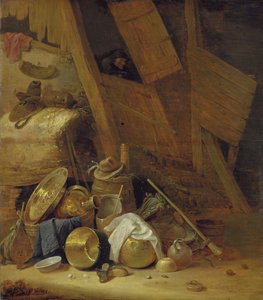 Stilleben i en lada, 1634