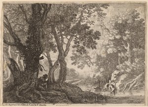 Salmacis och Hermafroditus av Herman van Swanevelt