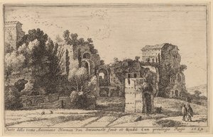 Caracalla-baden av Herman van Swanevelt