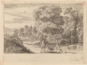 Tobias Frightened by the Fish av Herman van Swanevelt