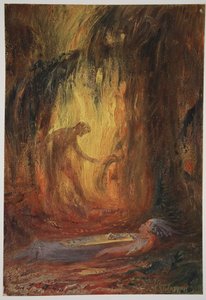 Brunnhildes uppvaknande, 1906