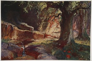 Fafner i sin grotta, 1906