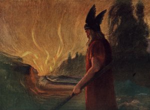 En ström av eld forsade omedelbart fram av Hermann Hendrich