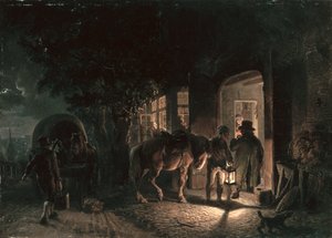 Framför puben, 1843