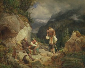 Vila på berget, 1848