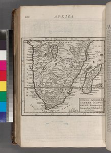 Kongo. Angola. kaffers. Monoemugi. Monomotapa. Zanguebar och Madagaskar, 1701