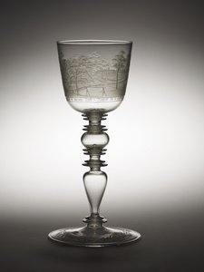 Bägare, ca 1680 (glas) av Hermann Schwinger