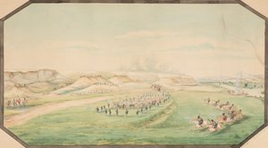 Attack på general Marcys tåg, 1867.