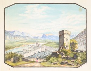 Rattenberg, Tyrolen, ca. 1858-1882.