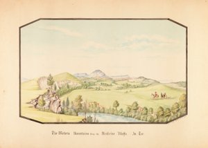 Wichita Mountains från Medicine Bluff, Indian Territory