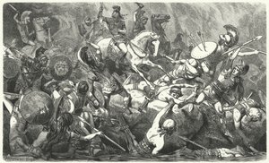 Den atenska arméns nederlag på Sicilien, 413 f.Kr av Hermann Vogel