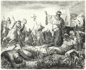 Parthians firar en seger av Hermann Vogel