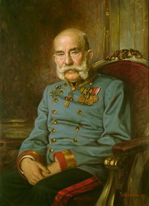 Kejsar Franz Josef I av Österrike (1830-1916) av Hermann Wassmuth