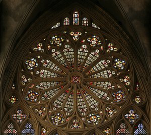 Rosenfönstret, detalj av 2921716 av Hermann von Münster