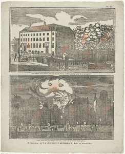 Fängelset i Amsterdam och ett brinnande kanalhus