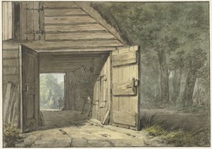 Stall på värdshuset den lärde mannen i Bennebroek